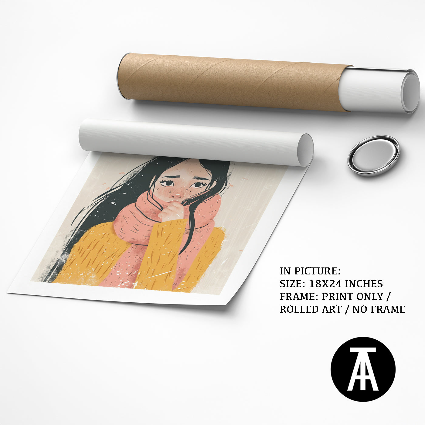 Artwork as Print Only or Rolled Art