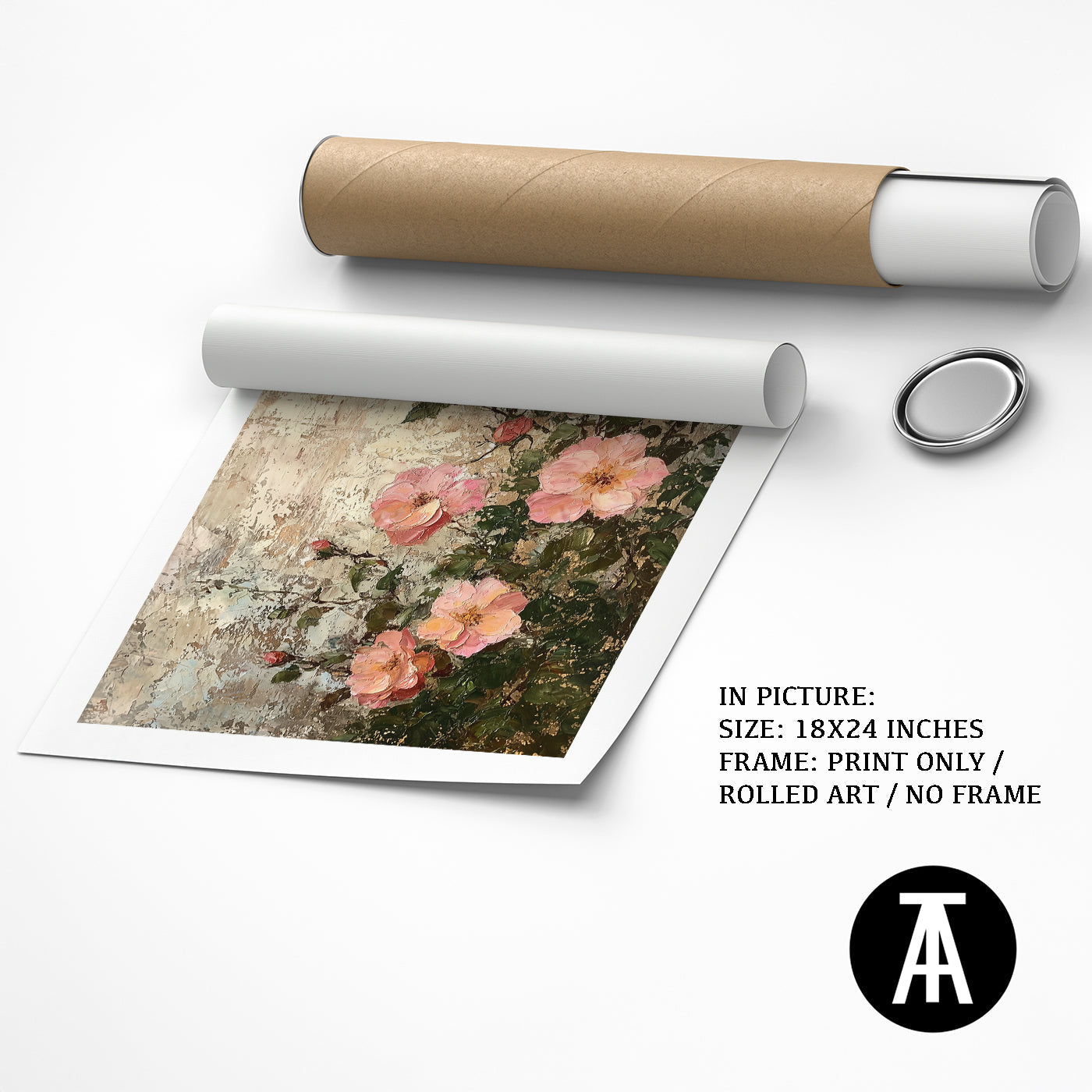 Artwork as Print Only or Rolled Art