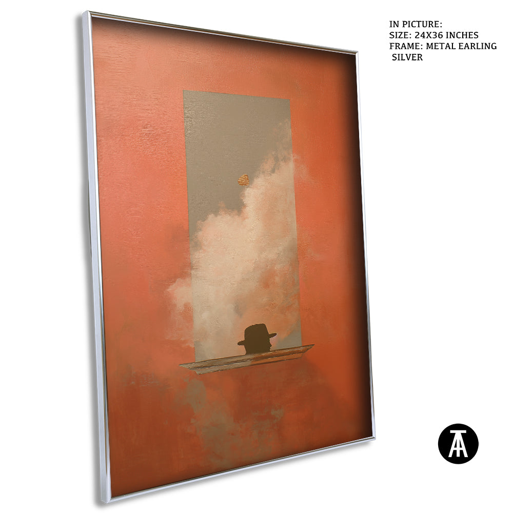 Artwork in Metal Earling Silver Frame