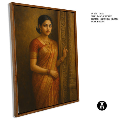 Artwork in Floating Frame