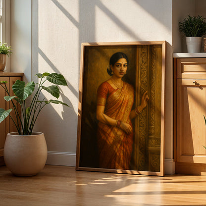 Heritage Indian Painting in a Lifestyle Setting