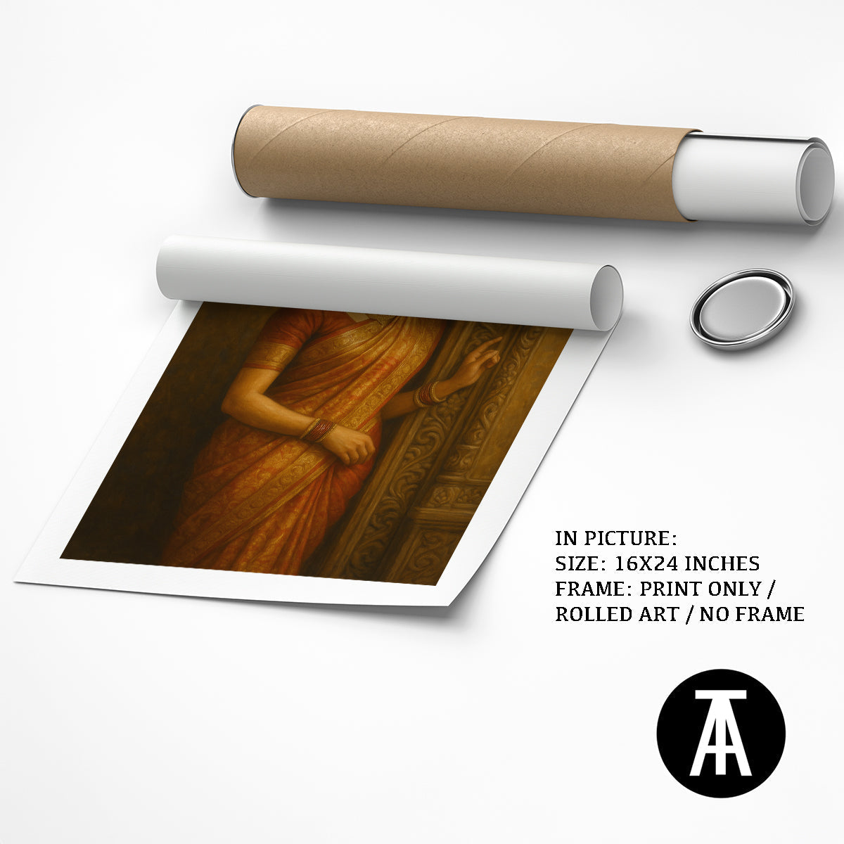 Artwork as Print Only / Rolled Art