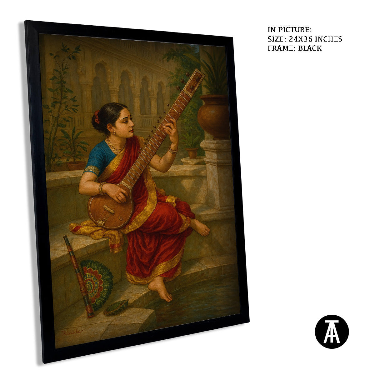 Artwork in Black Frame