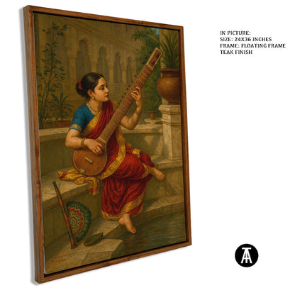 Artwork in Floating Frame