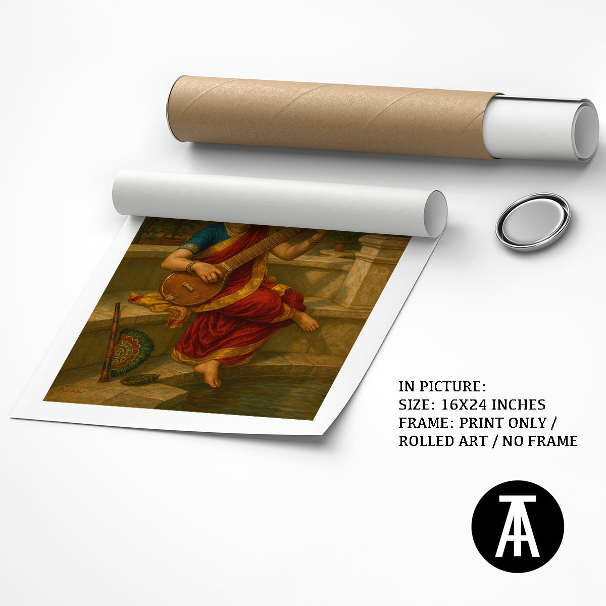 Artwork as Print Only / Rolled Art