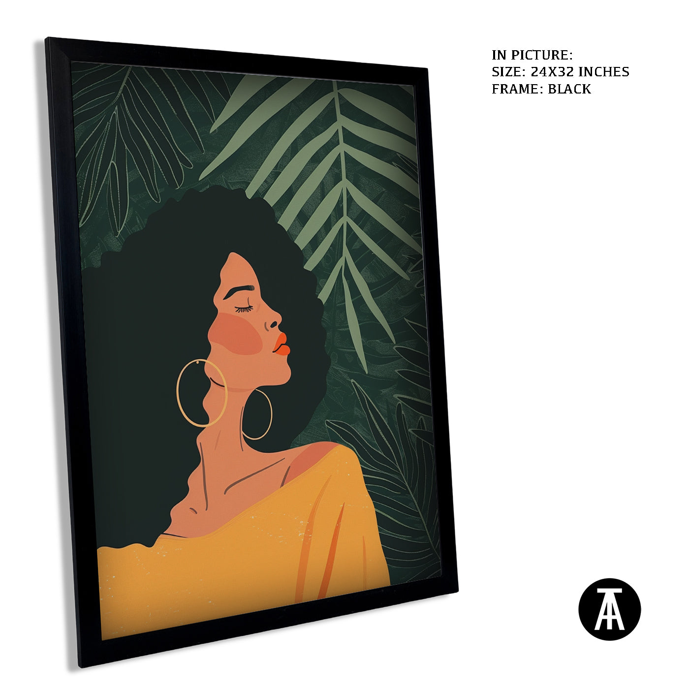 Artwork in Black Frame