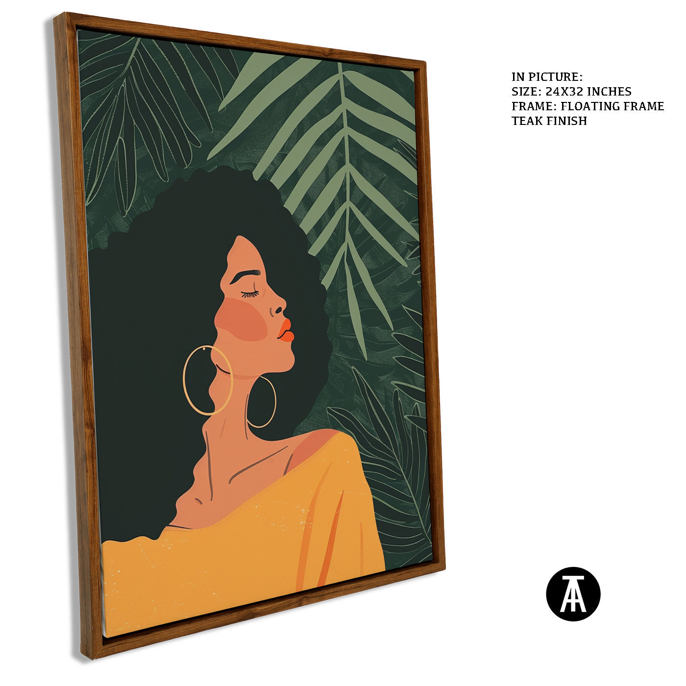 Artwork in Floating Frame