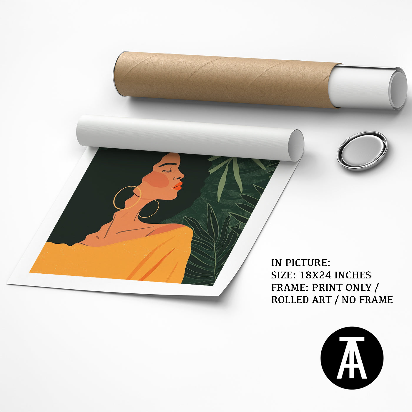 Artwork as Print Only or Rolled Art