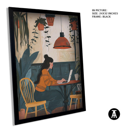 Artwork in Black Frame
