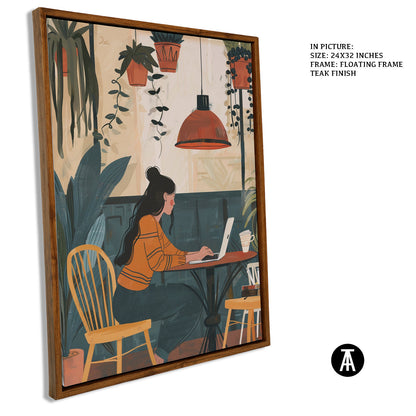 Artwork in Floating Frame