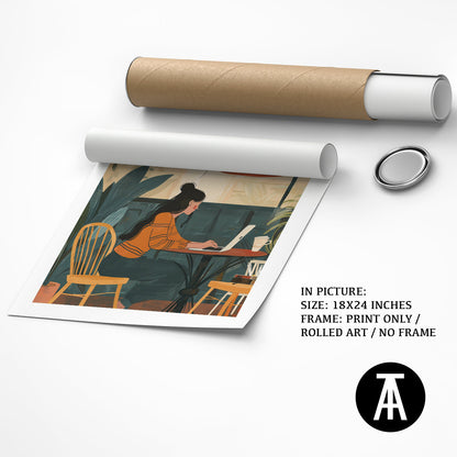 Artwork as Print Only or Rolled Art