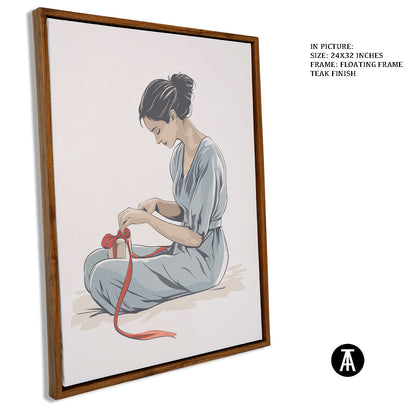 Artwork in Floating Frame