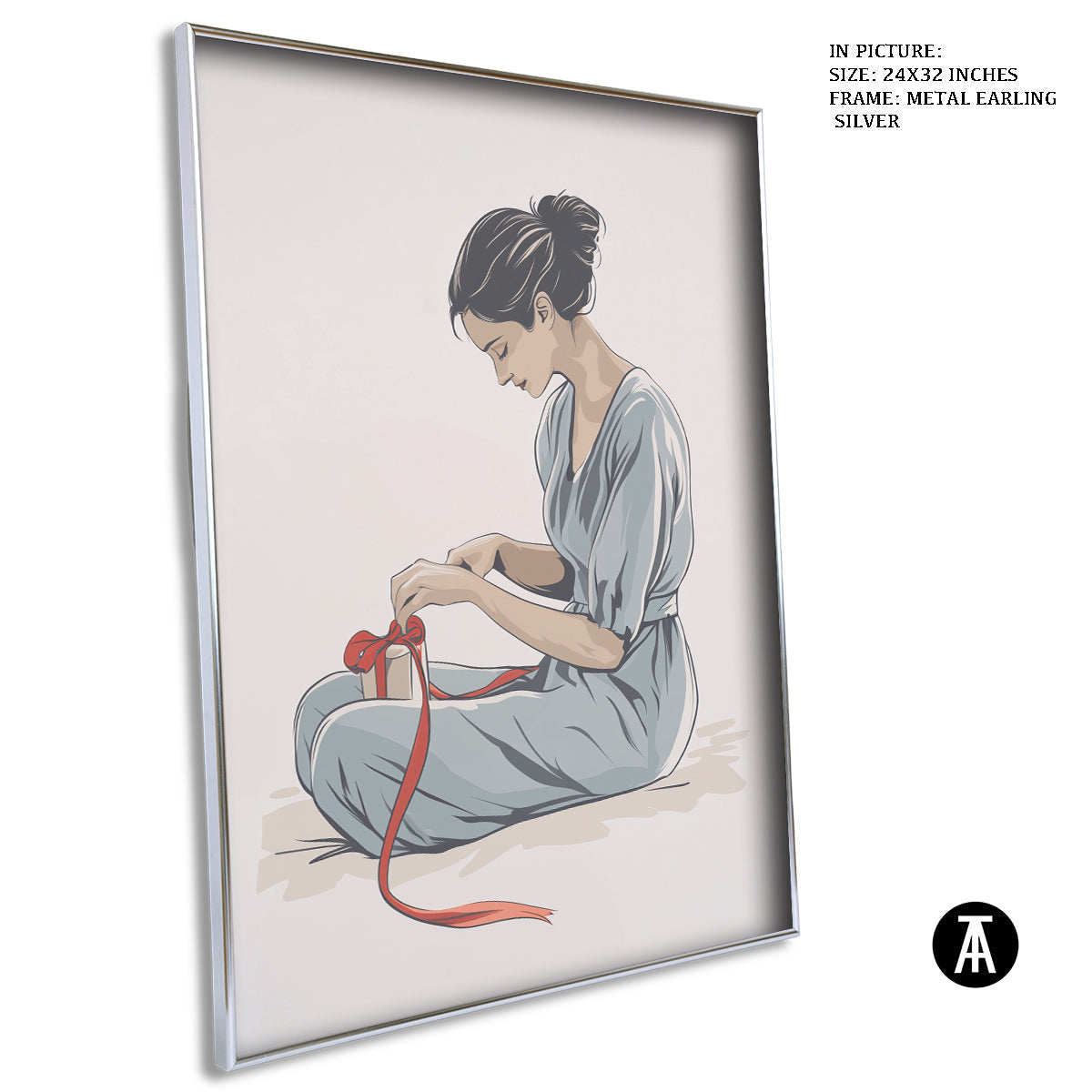 Artwork in Black Frame