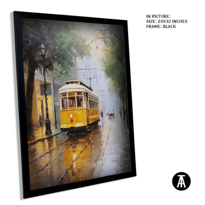 Artwork in Metal Earling Silver Frame