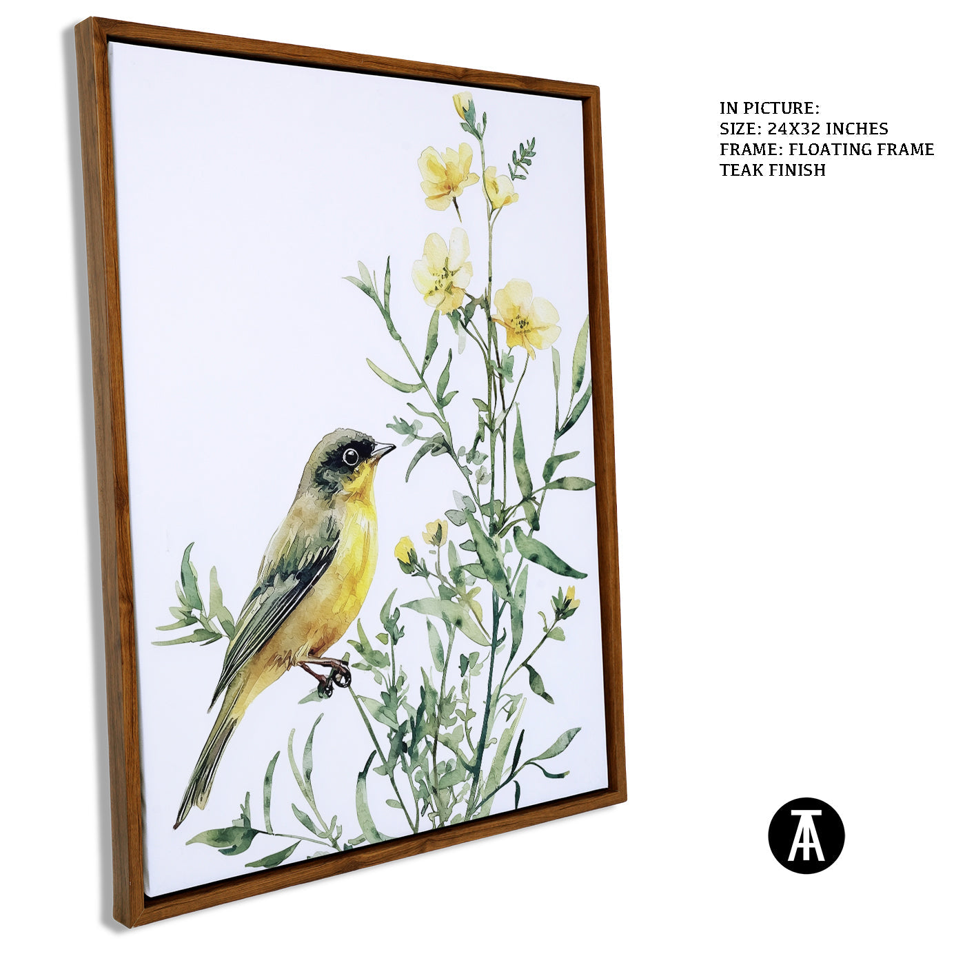Artwork in Floating Frame