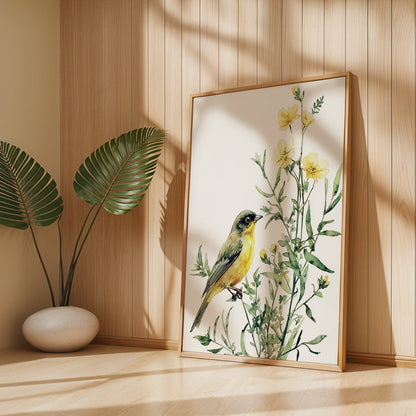 Floral Painting in a Lifestyle Setting