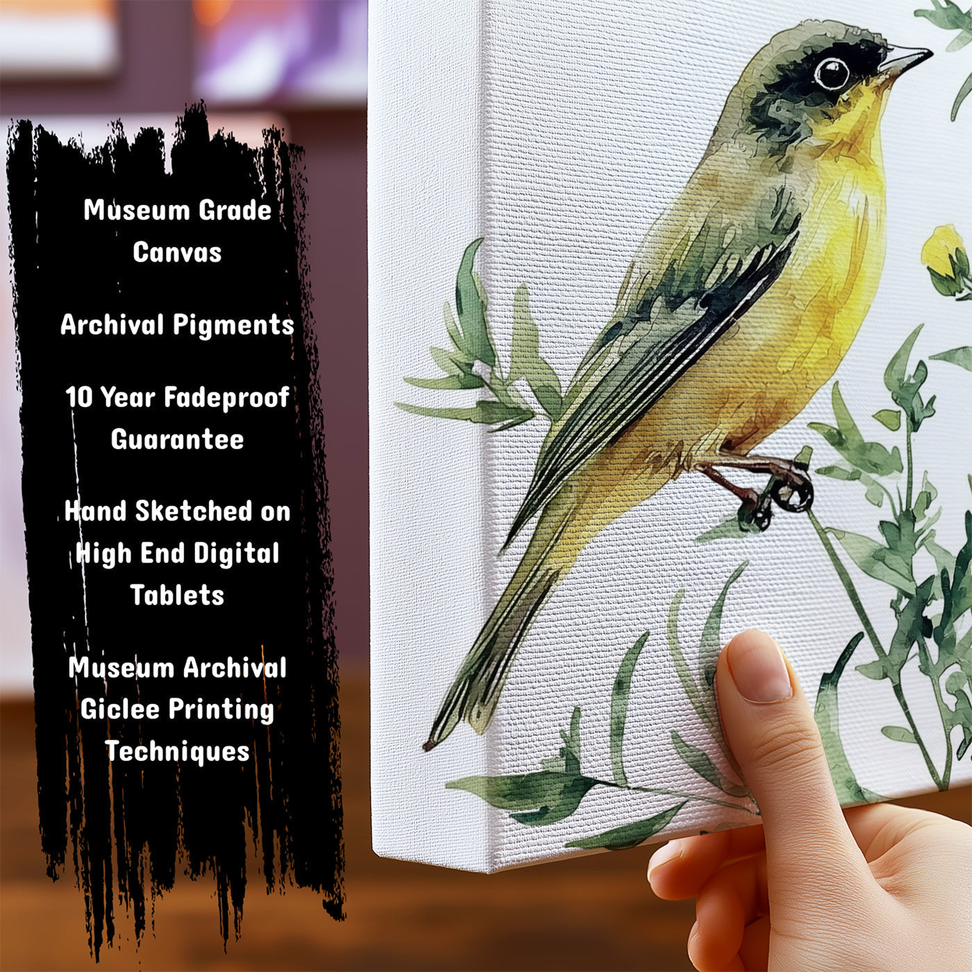 Information about Floral Botanical Canvas Art Print