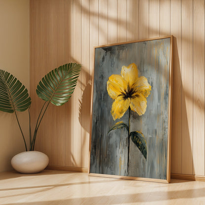 Floral Painting in a Lifestyle Setting
