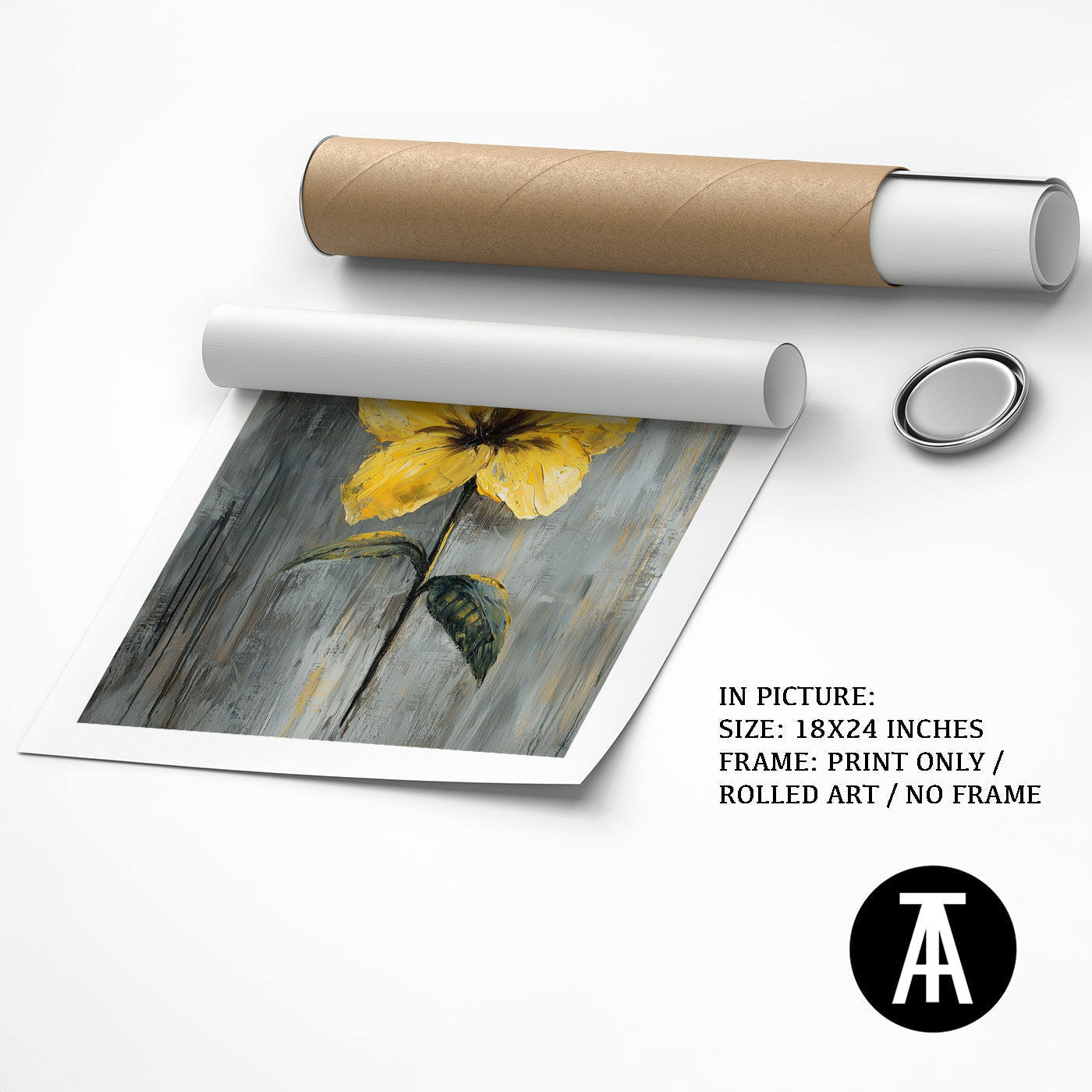 Artwork as Print Only or Rolled Art