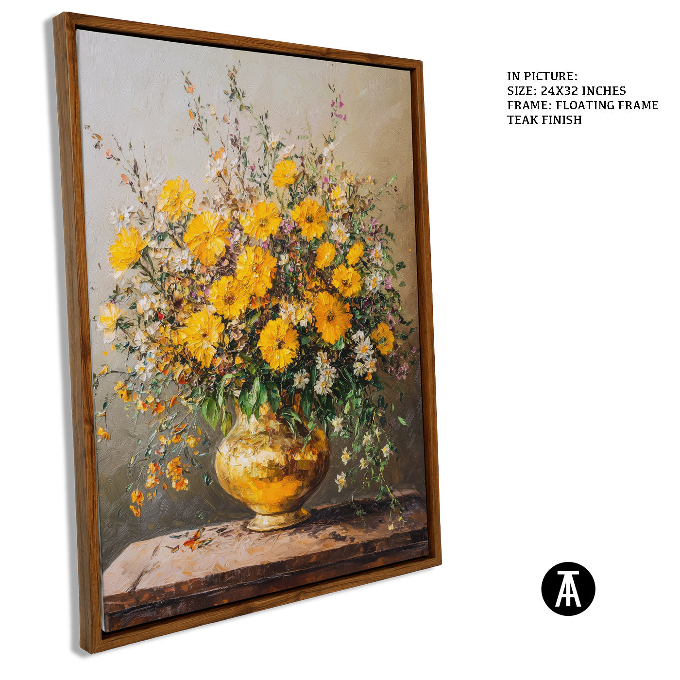 Artwork in Floating Frame