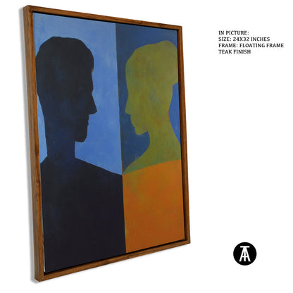Artwork in Floating Frame