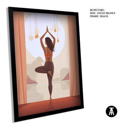 Artwork in Metal Earling Silver Frame