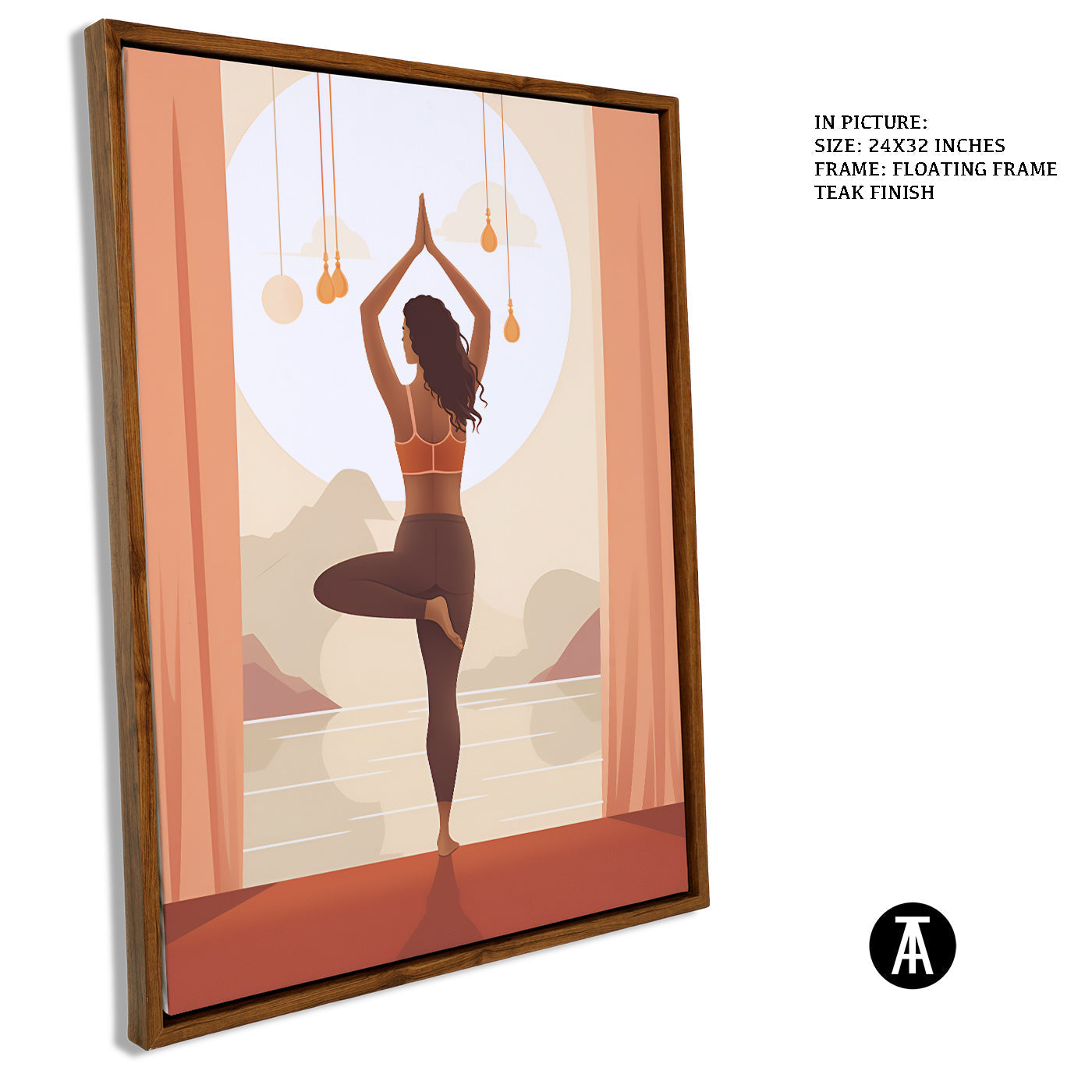 Artwork in Floating Frame