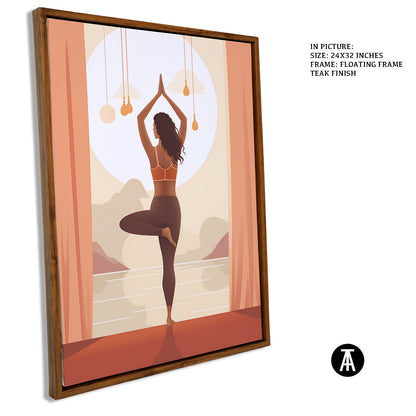 Artwork in Floating Frame