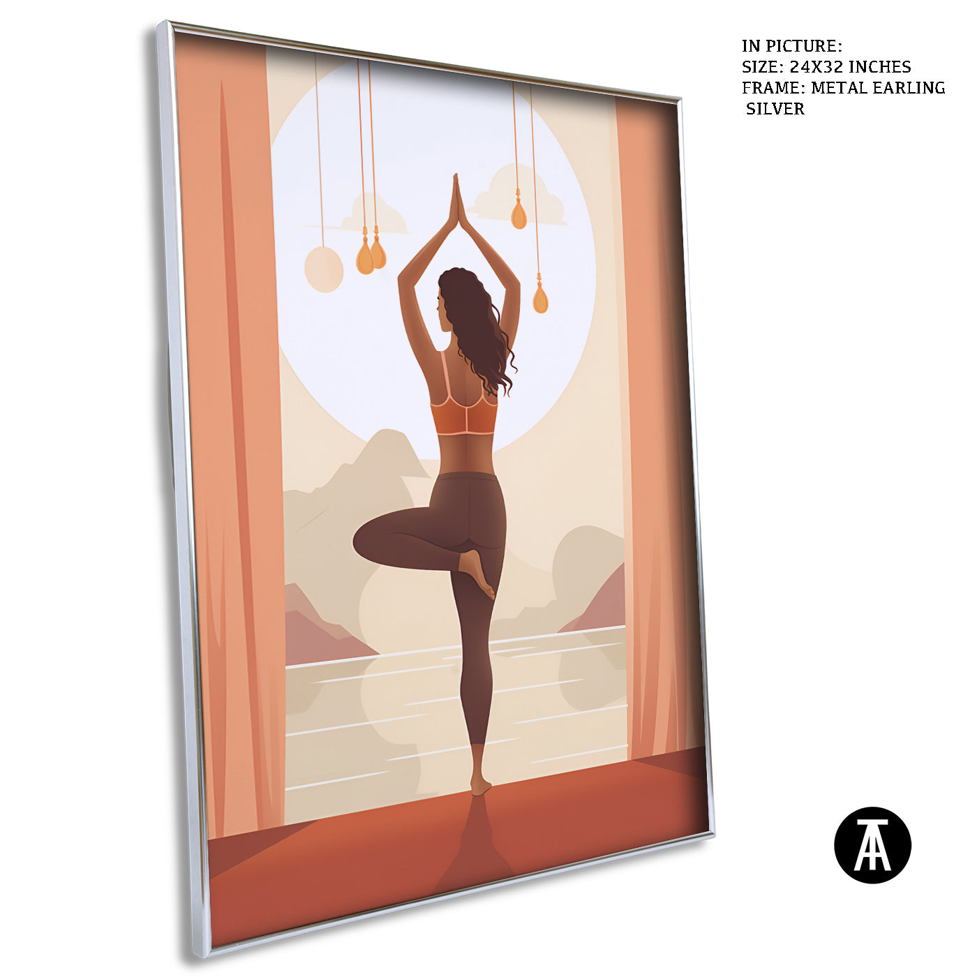 Artwork in Black Frame