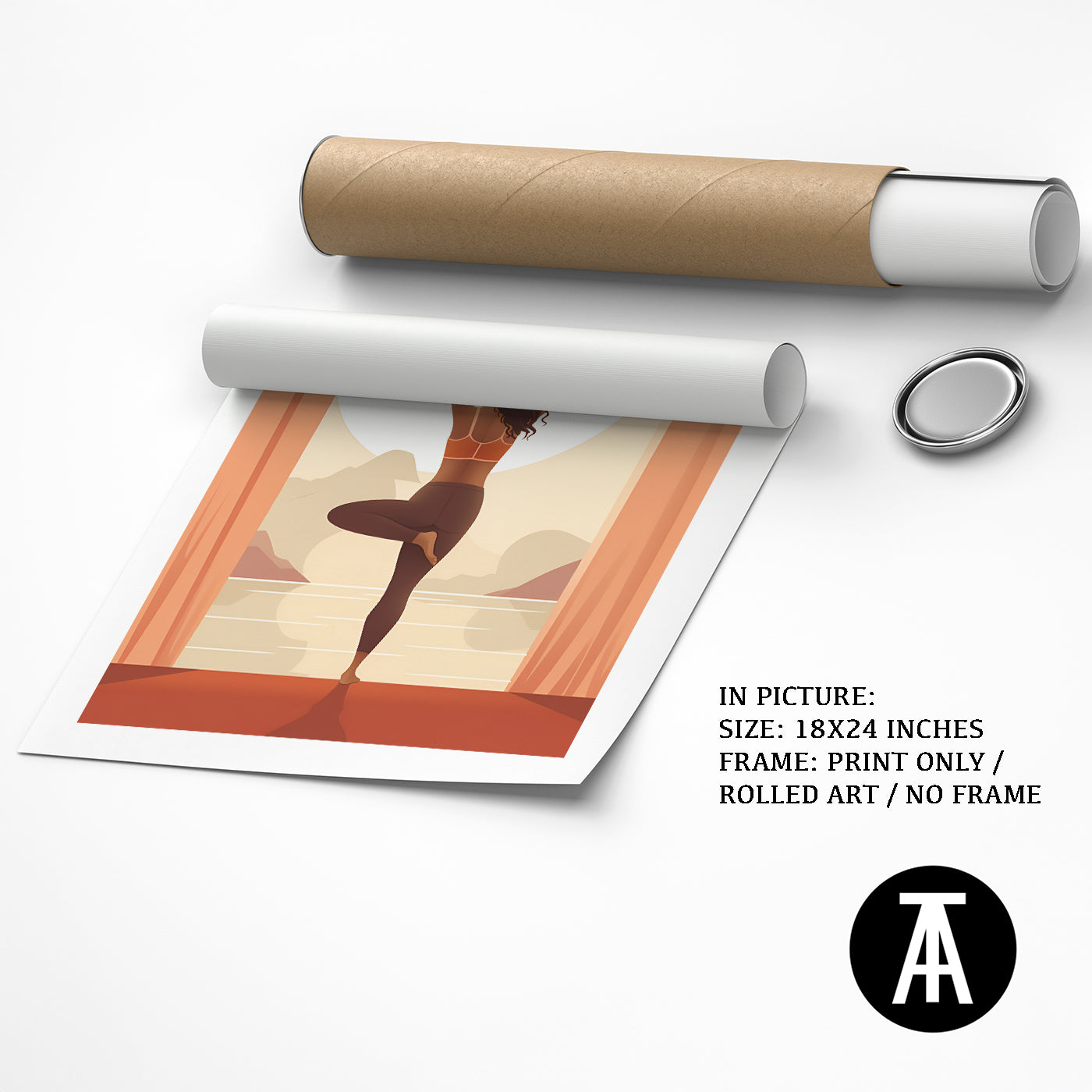 Artwork as Print Only or Rolled Art