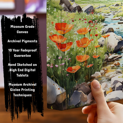 Information about California Canvas Art Print