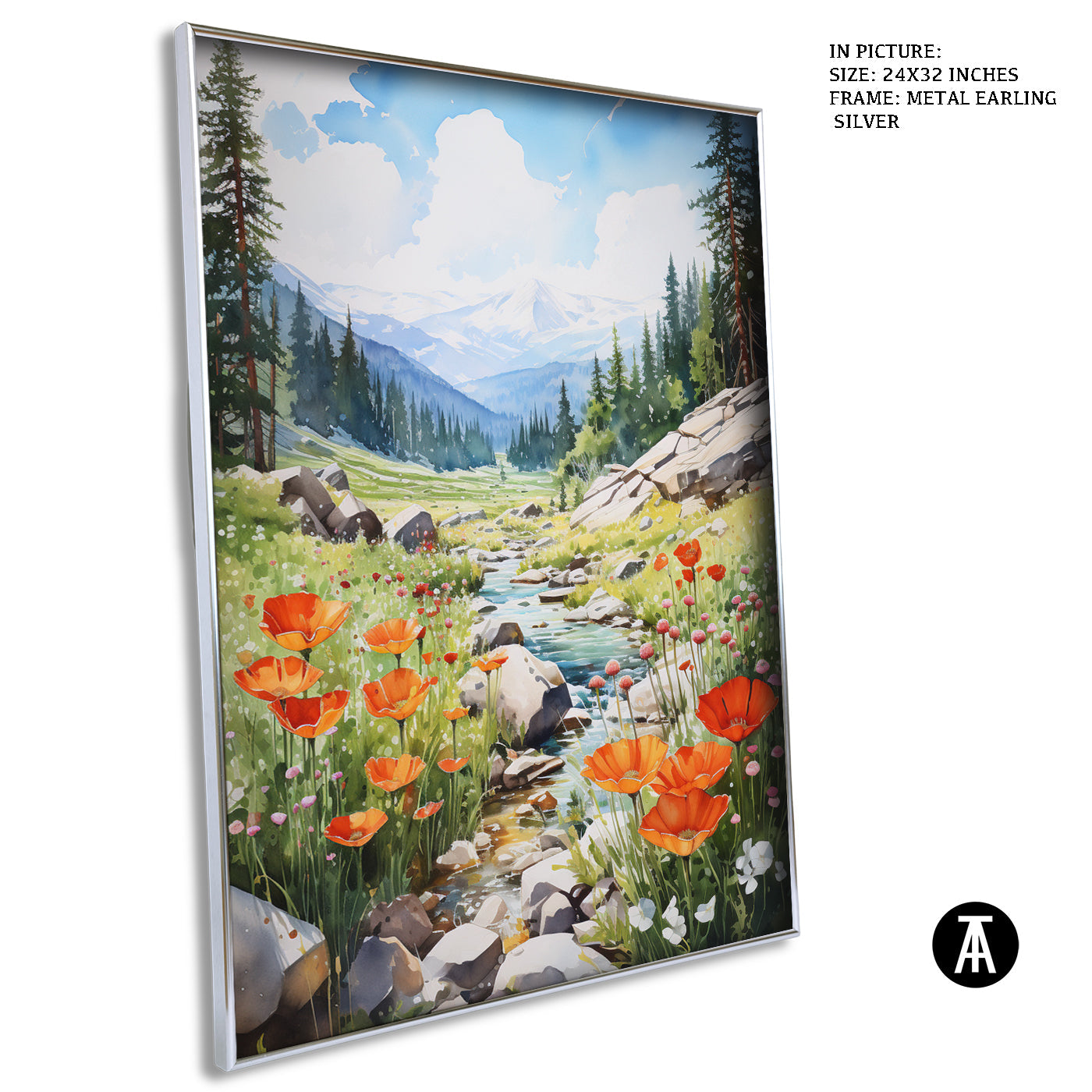 Artwork in Black Frame