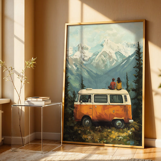 Limited Edition Painting in a Lifestyle Setting