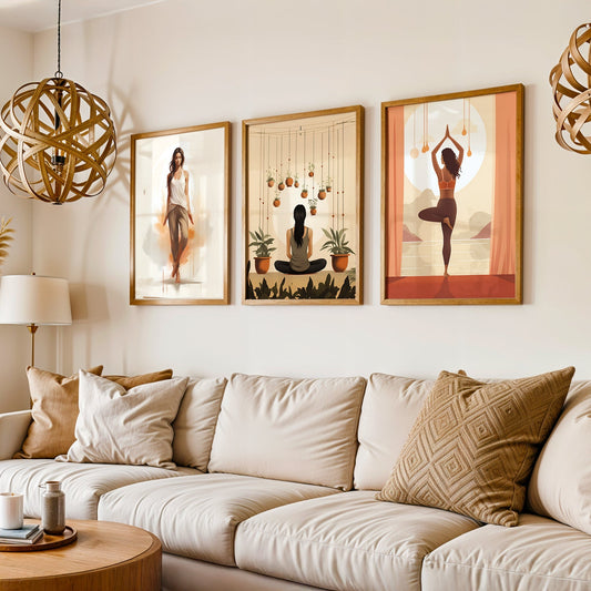 Gallery Wall Set in Lifestyle Setting