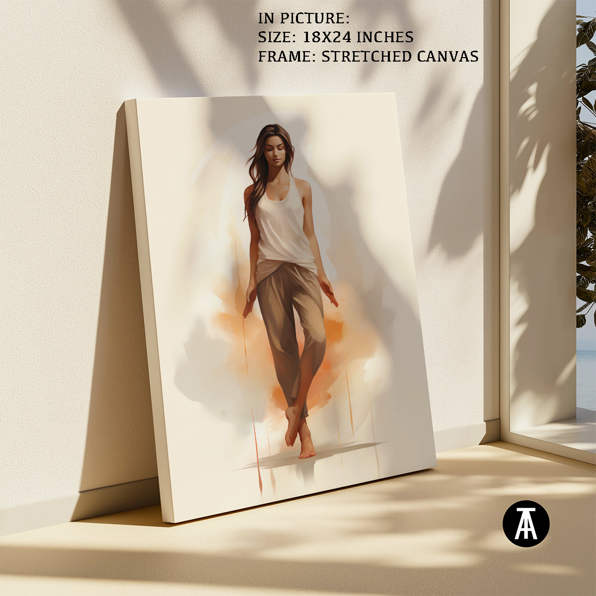 Sample Artwork in Stretched Canvas