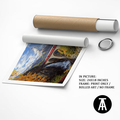 Artwork as Print Only or Rolled Art