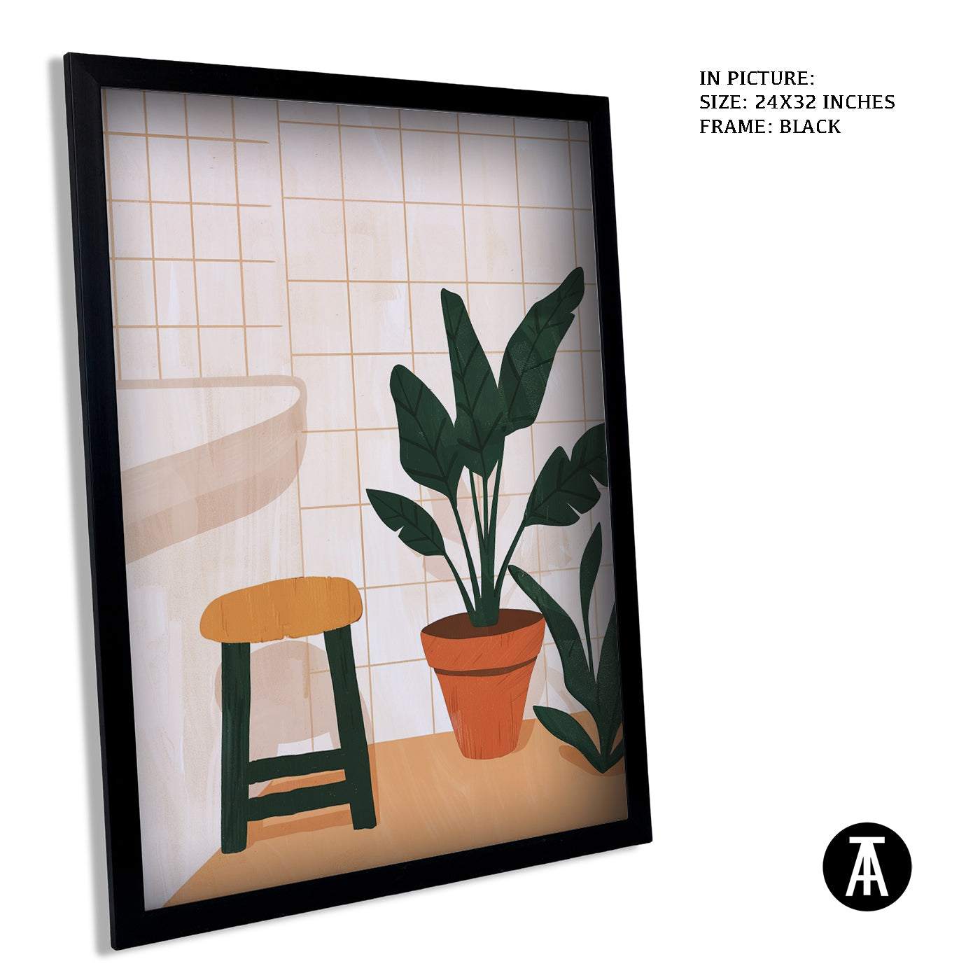 Artwork in Black Frame