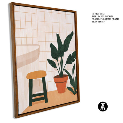 Artwork in Floating Frame