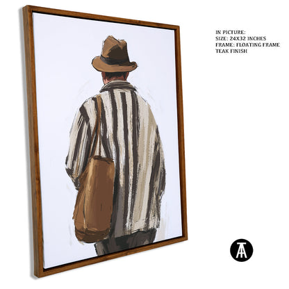 Artwork in Floating Frame