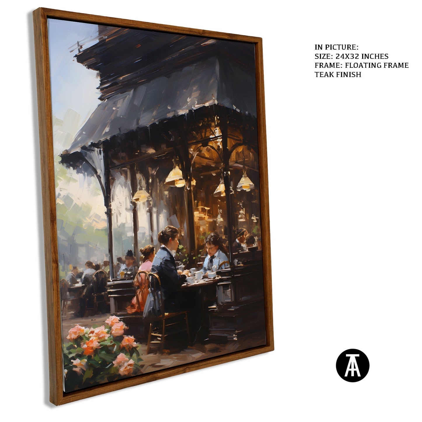 Artwork in Floating Frame