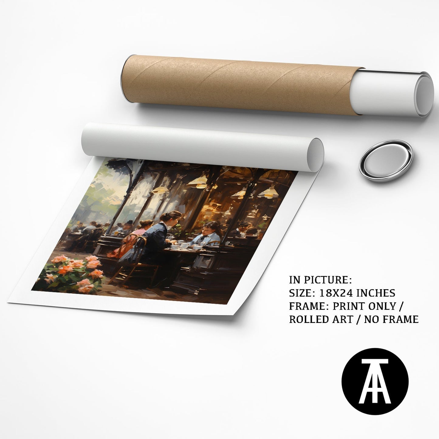 Artwork as Print Only or Rolled Art