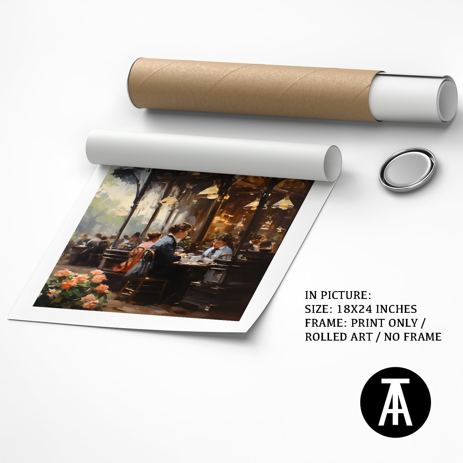 Artwork as Print Only or Rolled Art