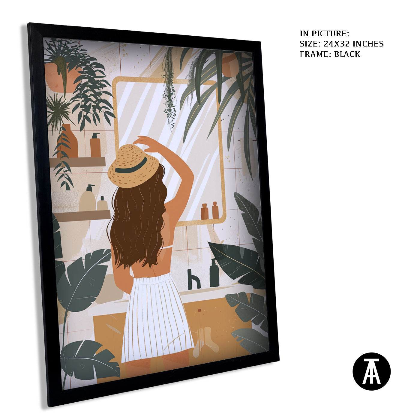 Artwork in Black Frame