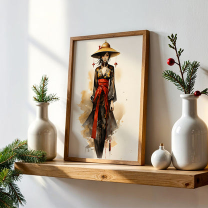 Veitnamese Painting in a Lifestyle Setting