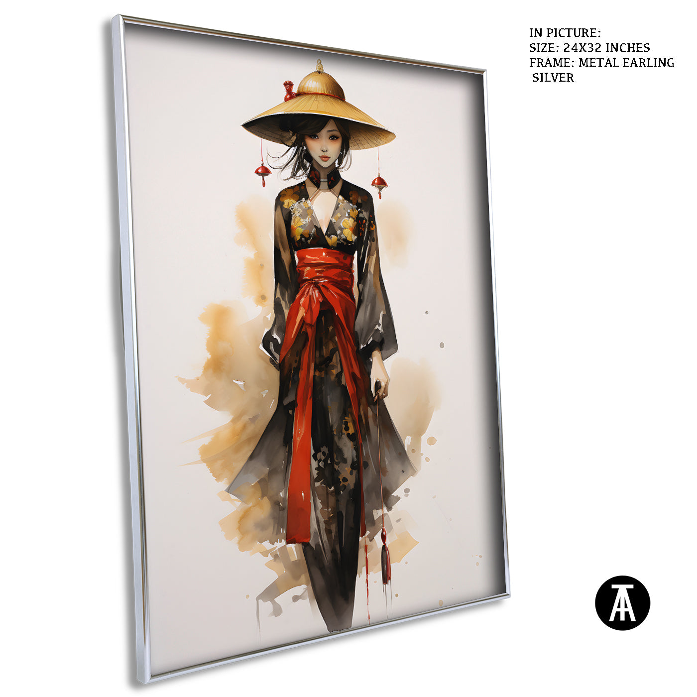 Artwork in Black Frame