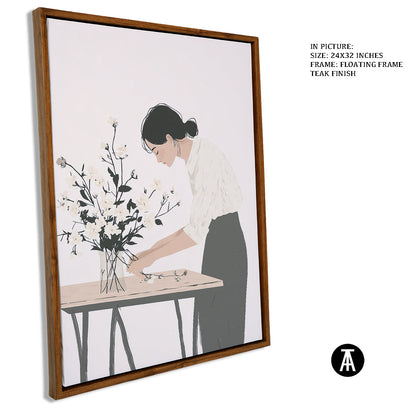 Artwork in Floating Frame