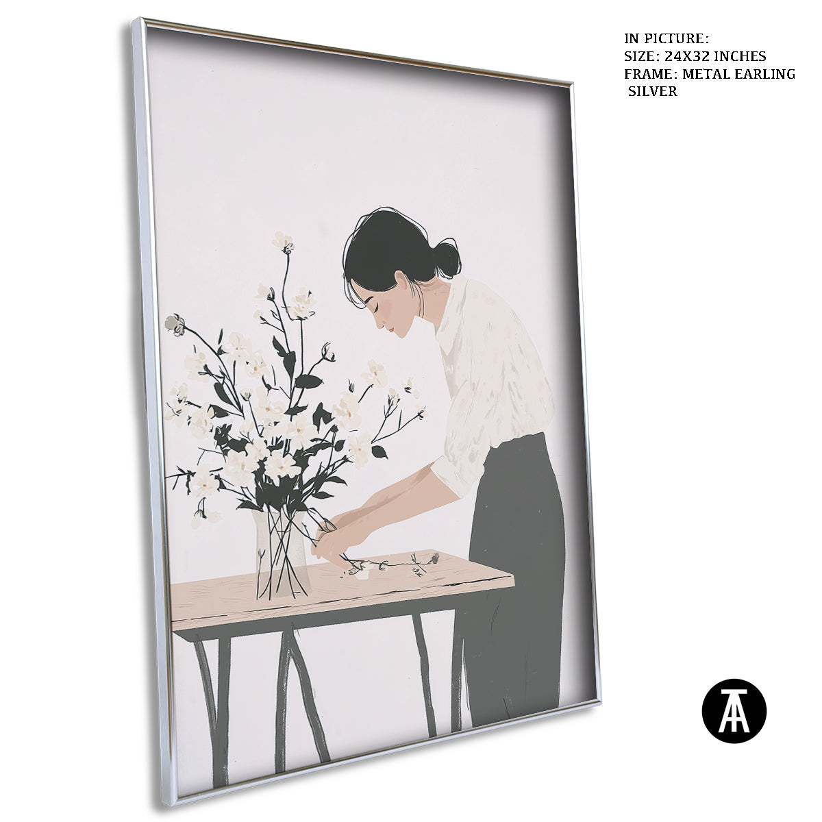 Artwork in Black Frame