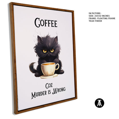Artwork in Floating Frame