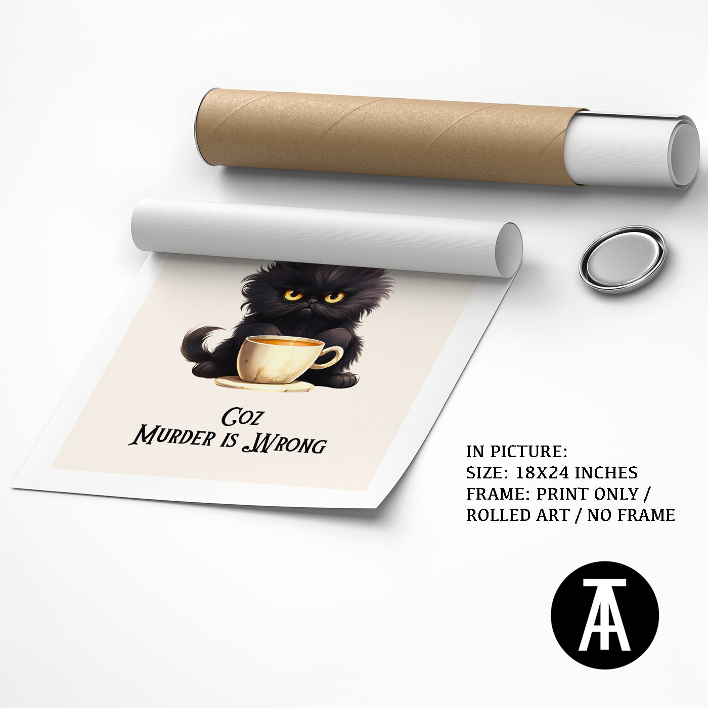 Artwork as Print Only or Rolled Art