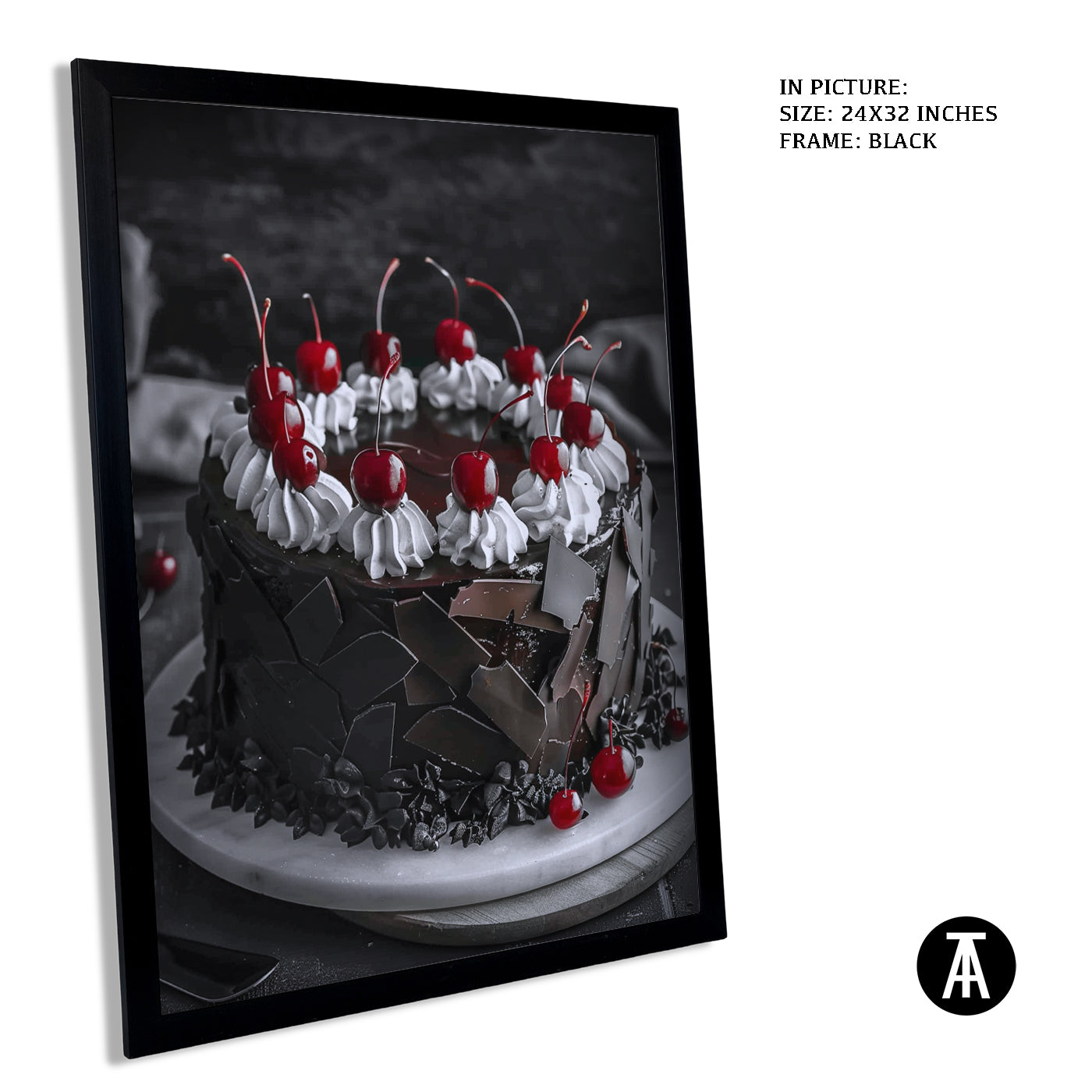 Artwork in Metal Earling Silver Frame